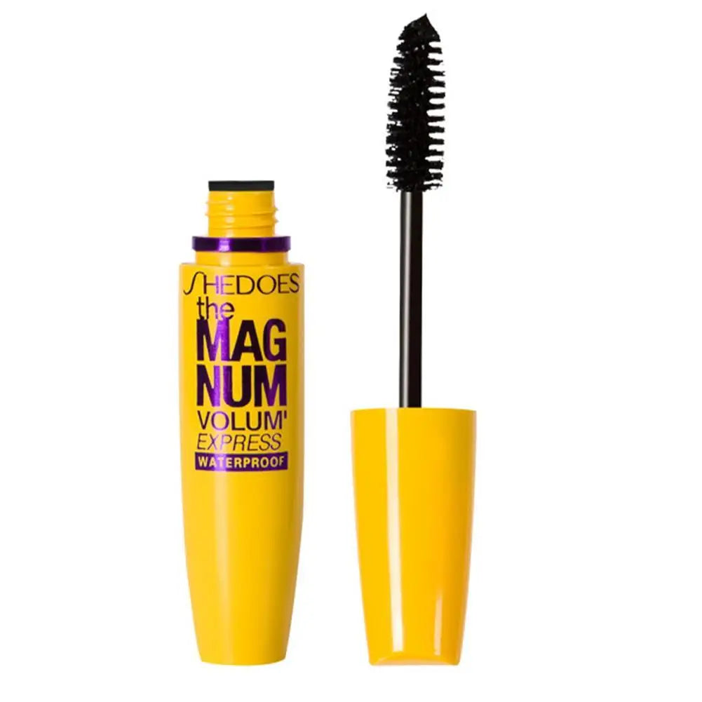 3D Silk Fiber Curling Thick Mascara Black Waterproof Eye Eyelash Blooming Makeup Mascara Lasting Lashes No Concentrated