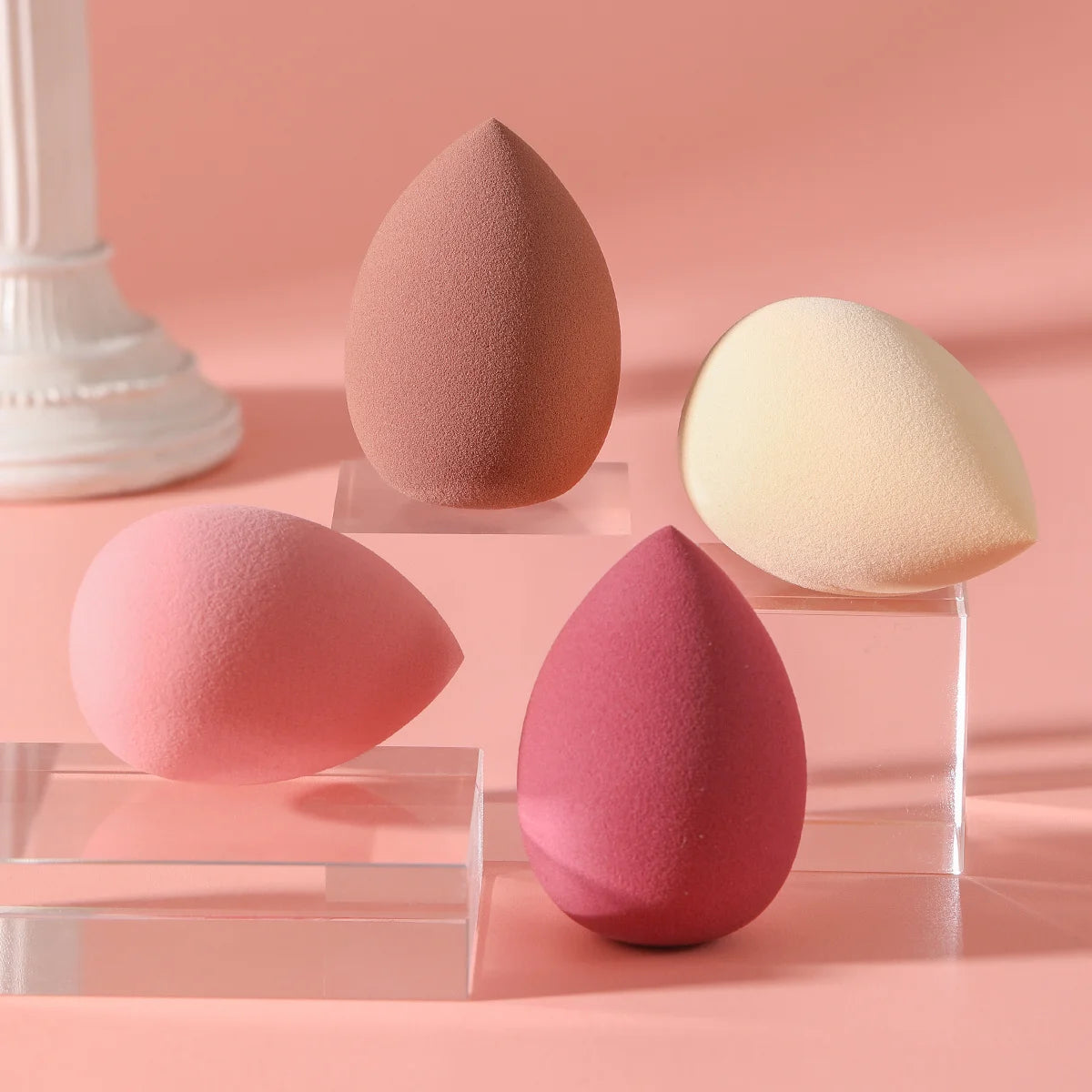 4 Pcs Beauty Egg Makeup Sponge