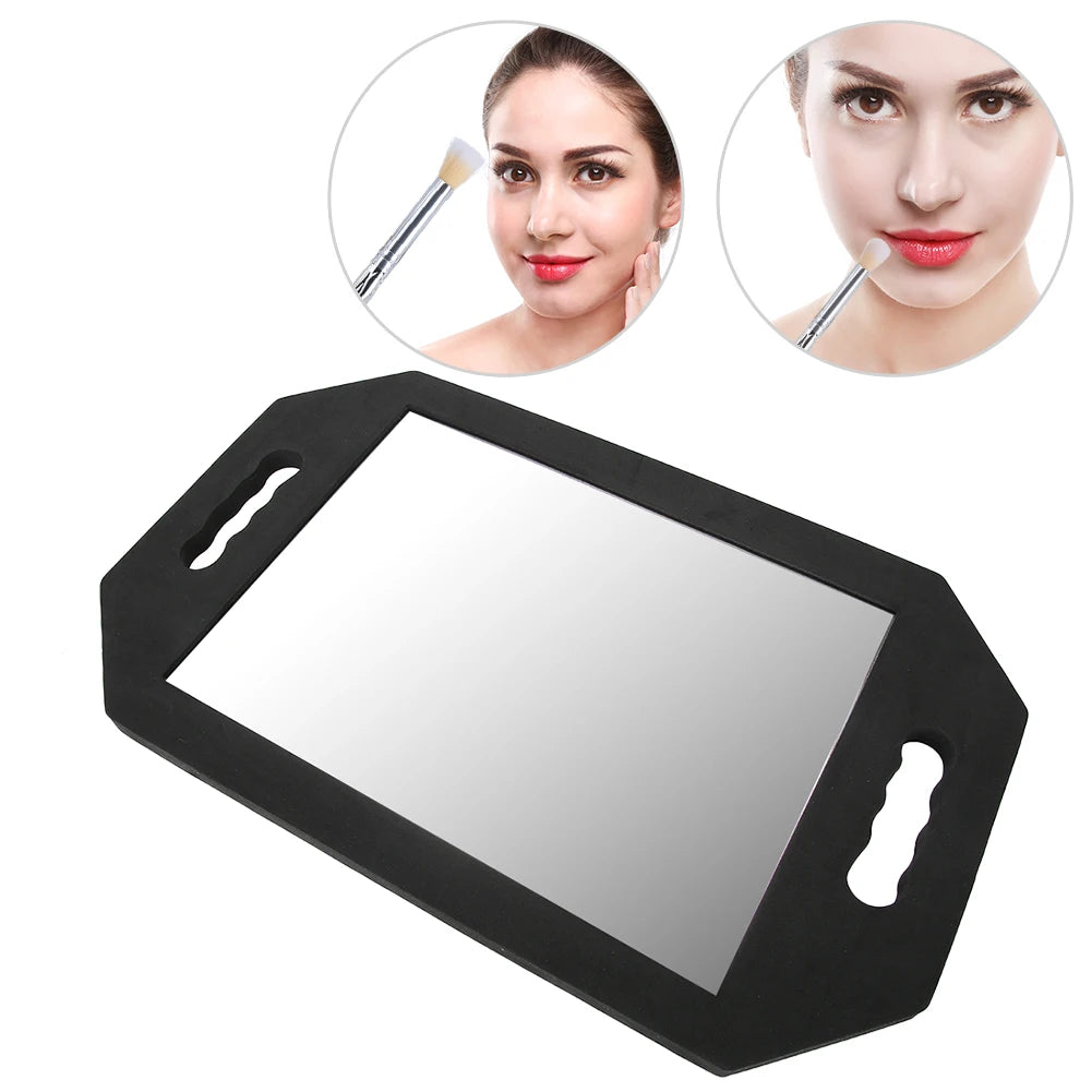 Makeup Mirror Hairdresser Back Mirror Professional Hairdresser Back Mirror for Hair Salon Barber Two Handed Beauty Salon Mirror