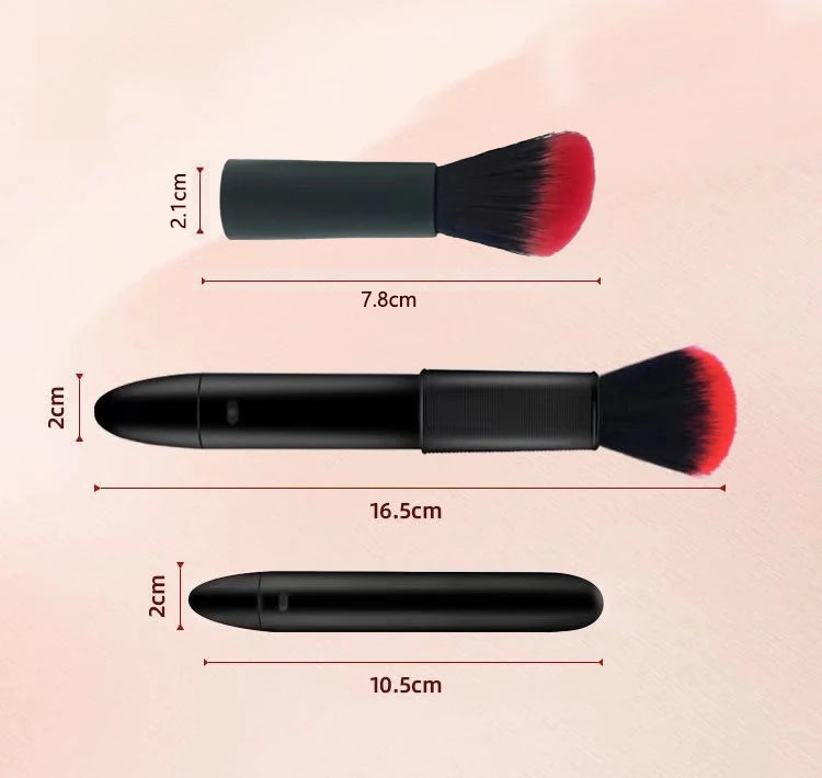 Rechargeable Makeup Brush Electric Makeup Brush 10-Frequency Multi-Function Waterproof Blush Brush Can Be Magnetically Removed