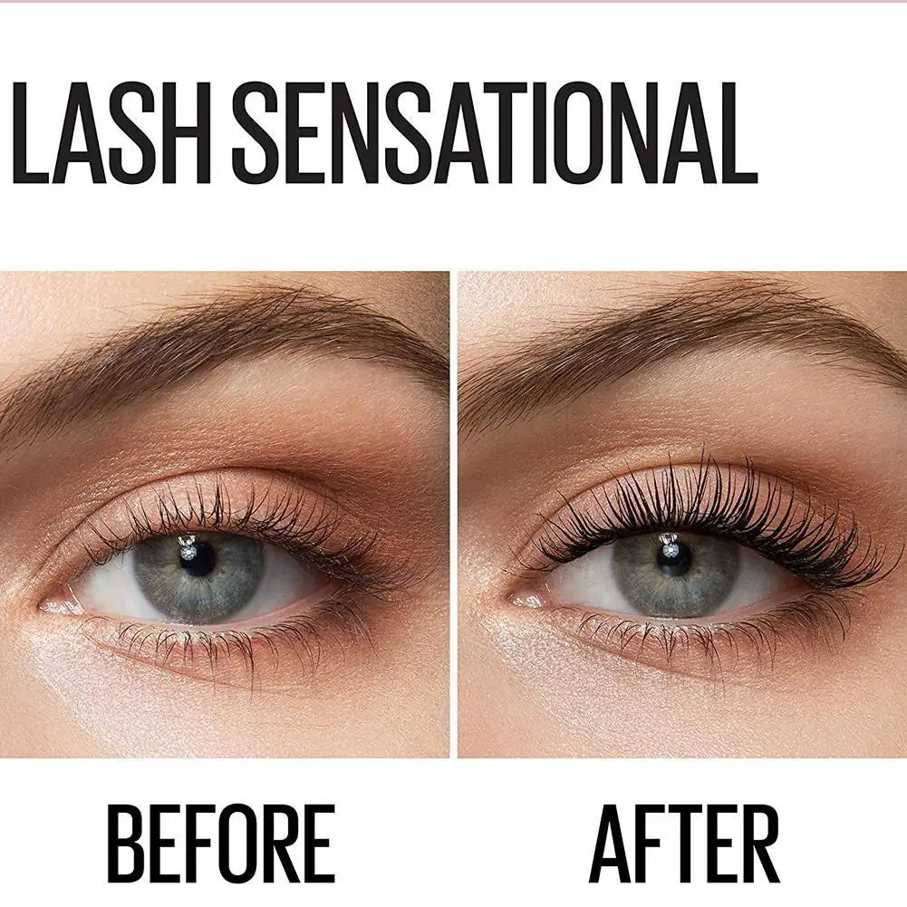 3D Silk Fiber Curling Thick Mascara Black Waterproof Eye Eyelash Blooming Makeup Mascara Lasting Lashes No Concentrated